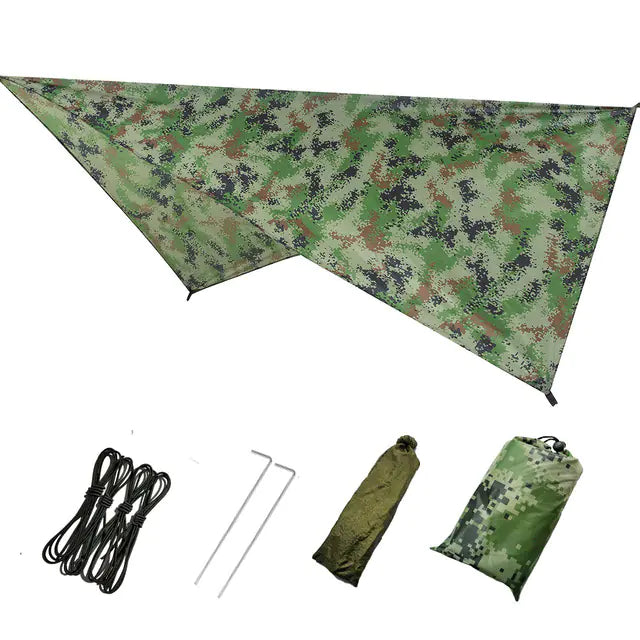 700 Lightweight Waterproof Outdoor Hammock Rain Fly Tarp