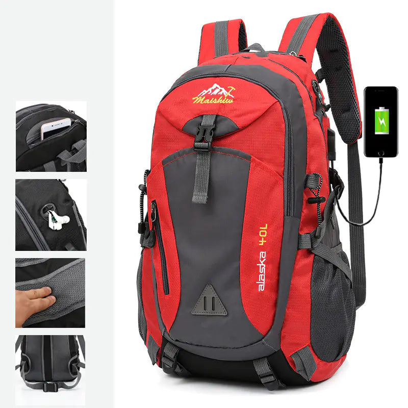 Large-Capacity Lightweight Outdoor Hiking Bag