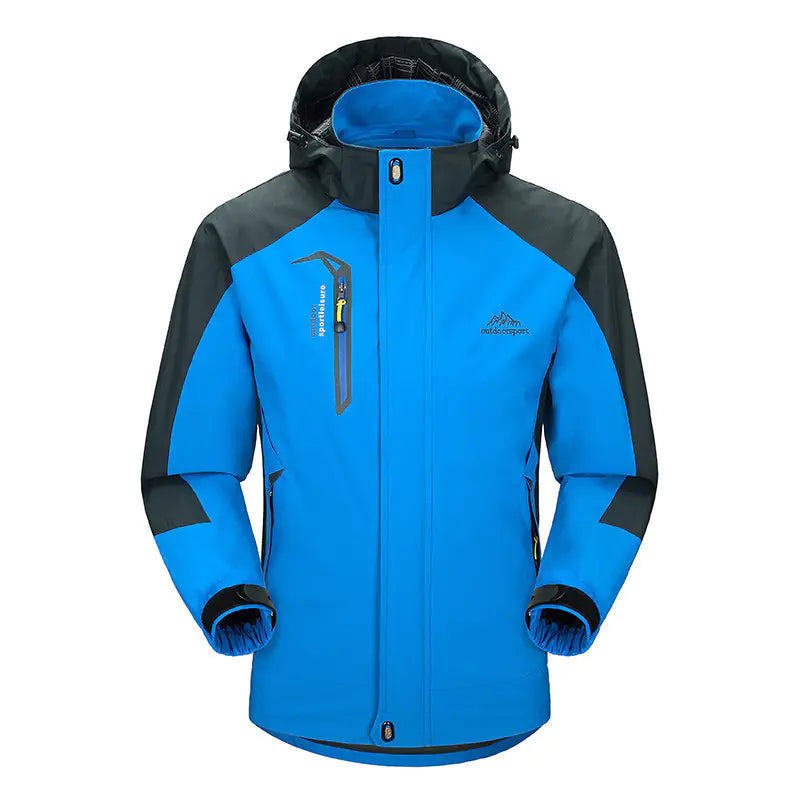 Plus Size Outdoor Men's and Women's Hooded Jackets
