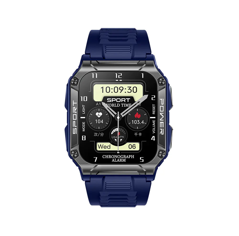 400 Smartwatch with 1.95" Screen, Bluetooth, and Compass