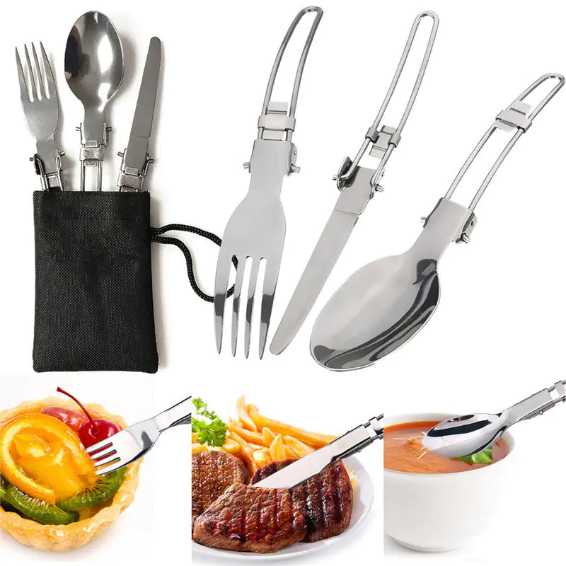 Outdoor Cooking Gear Set for 1-2 Person Camping
