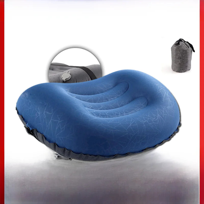 S152 Portable TPU Inflatable Pillow for Travel and Camping