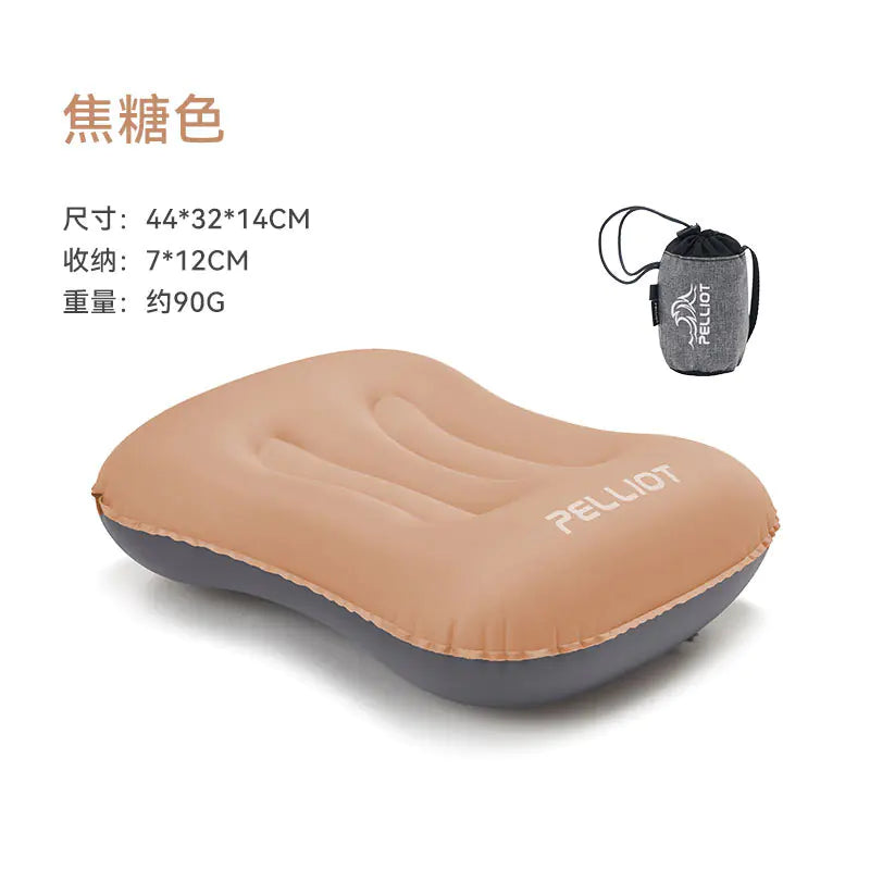 S151 Portable Inflatable Camping Neck Pillow for Travel