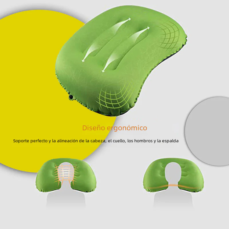 S152 Portable TPU Inflatable Pillow for Travel and Camping
