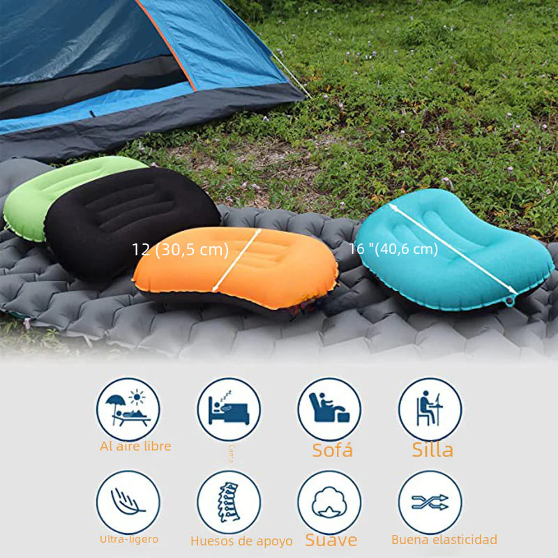 S152 Portable TPU Inflatable Pillow for Travel and Camping