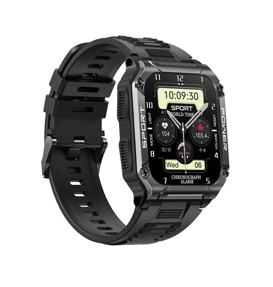 400 Smartwatch with 1.95" Screen, Bluetooth, and Compass