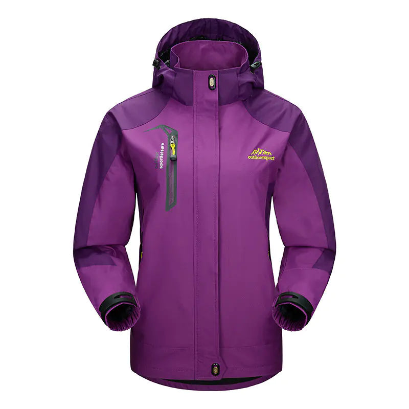 Plus Size Outdoor Men's and Women's Hooded Jackets