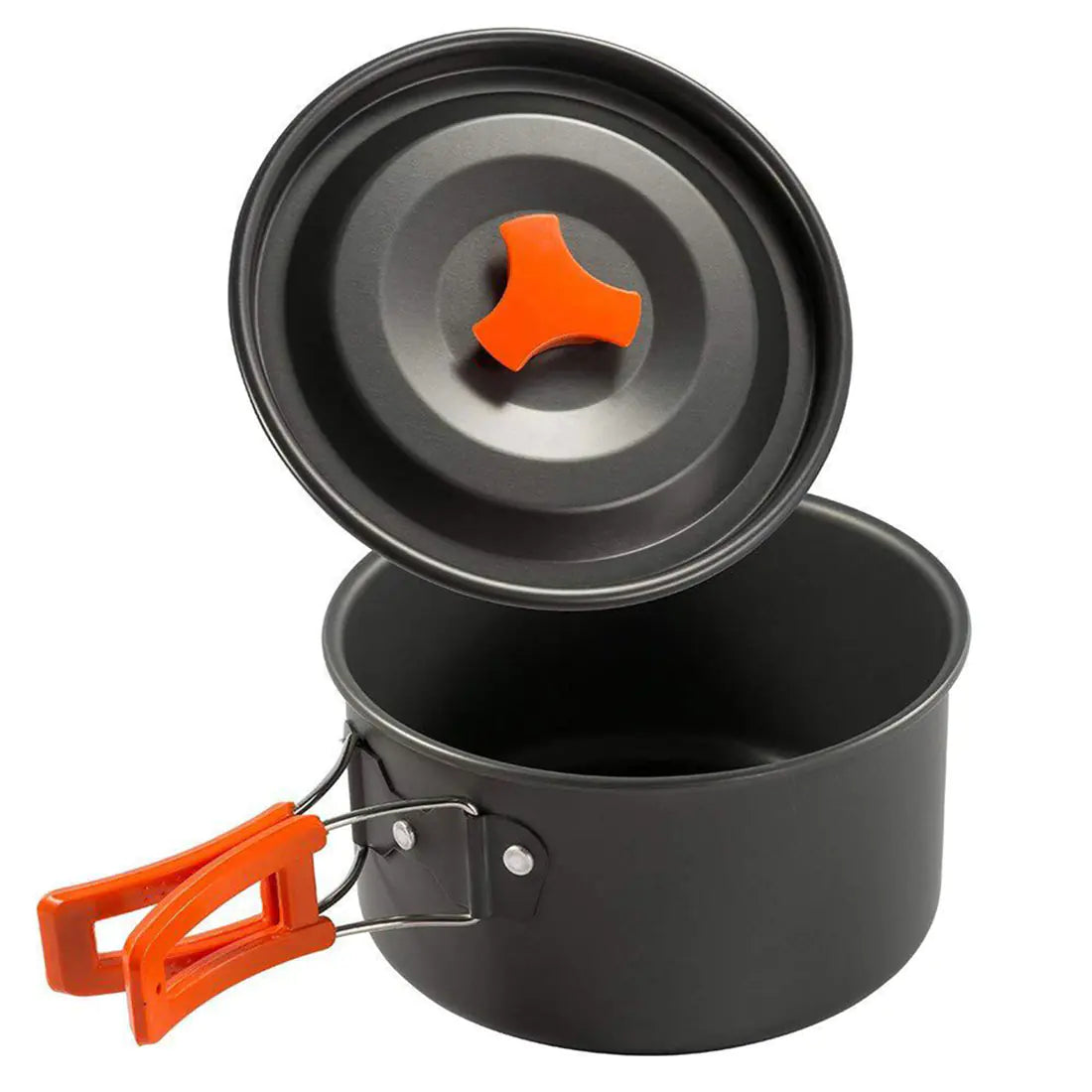 600 Outdoor Cooking Pot Set for Hiking and Camping