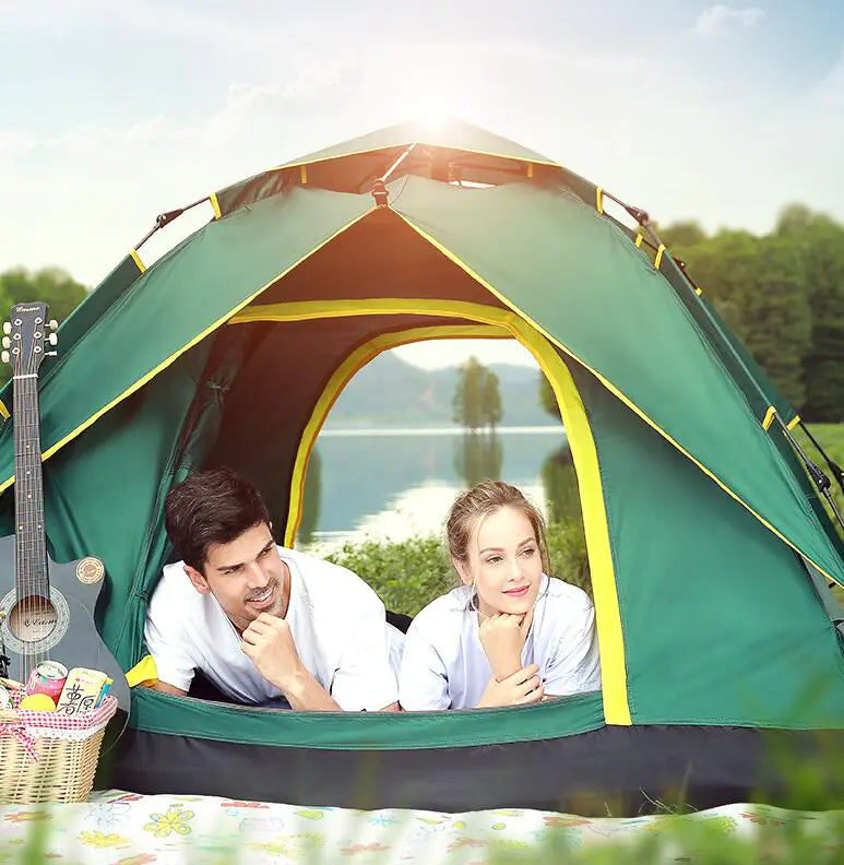 100 Outdoor Tent for 1-2 People, Family Camping Tent