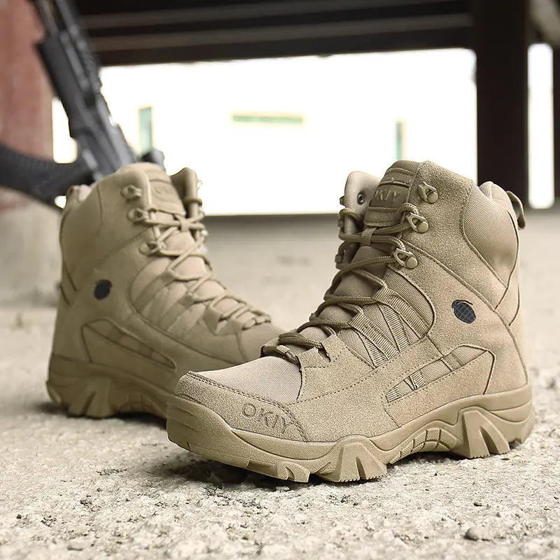 Tactical Boots for Outdoor Camping - Slip Resistant and Durable