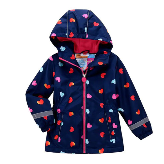 Kids' Outdoor Hiking Jacket - Windproof & Breathable
