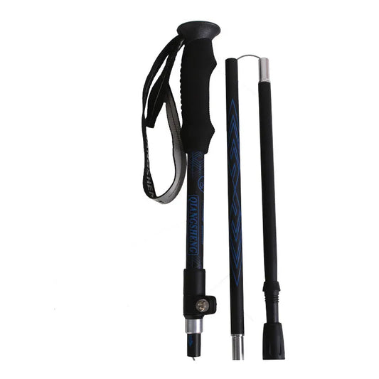 101 Outdoor Folding Five-section Straight Trekking Pole Trekking Pole