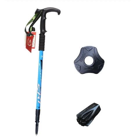 102 +/- Aluminum Alloy Shock-Absorbing Hiking Trekking Pole