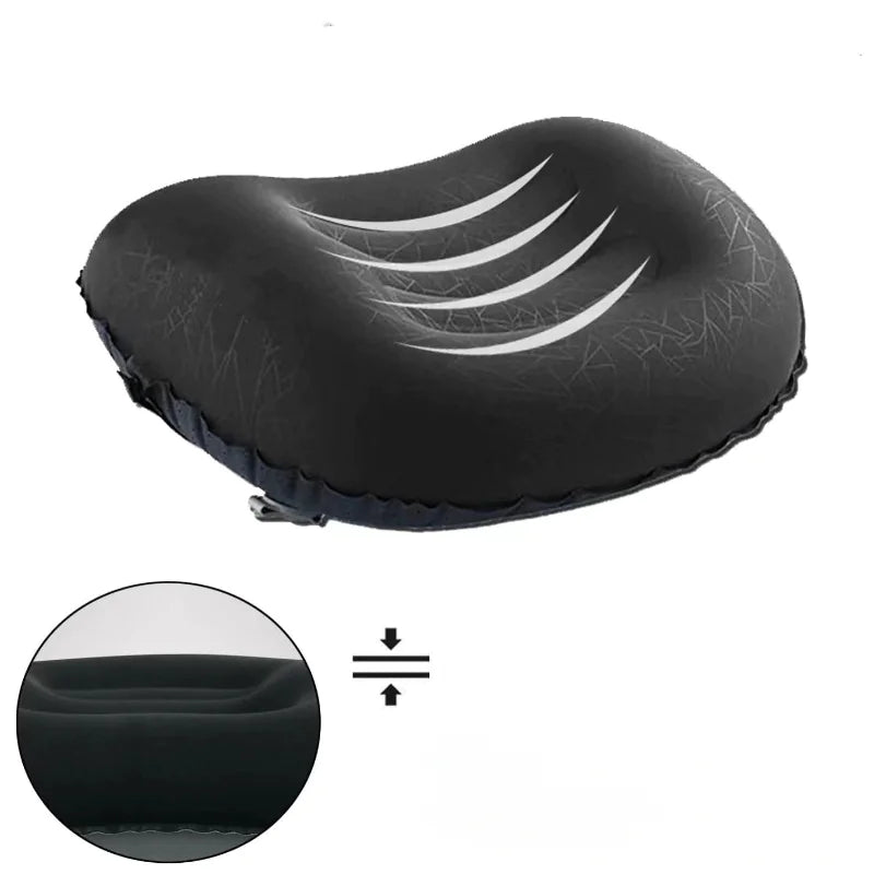 S152 Portable TPU Inflatable Pillow for Travel and Camping