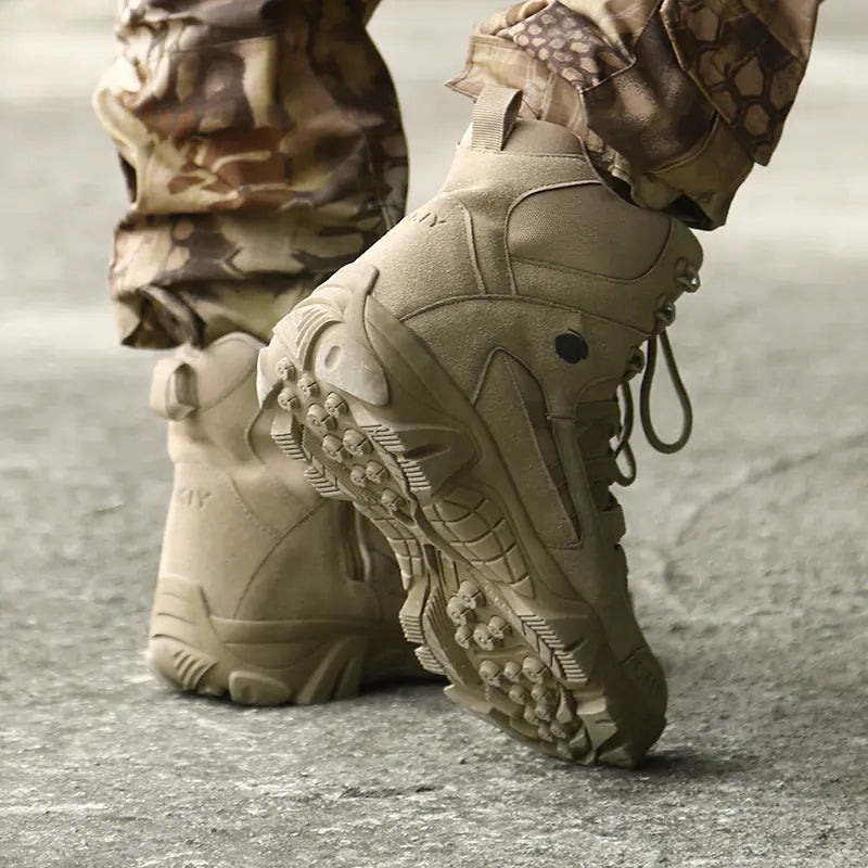 Tactical Boots for Outdoor Camping - Slip Resistant and Durable