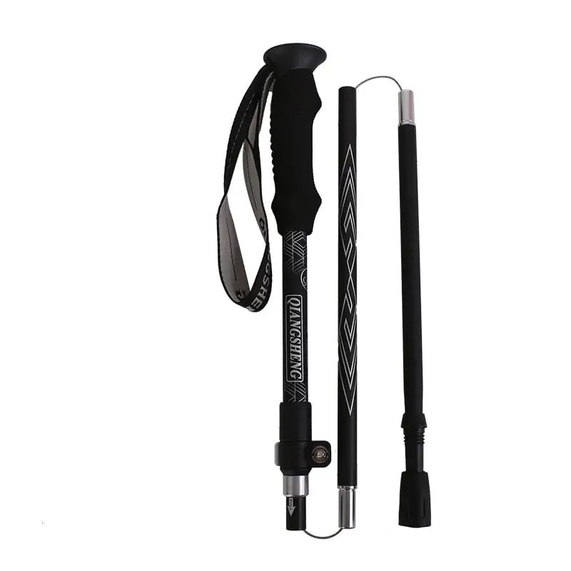 101 Outdoor Folding Five-section Straight Trekking Pole Trekking Pole