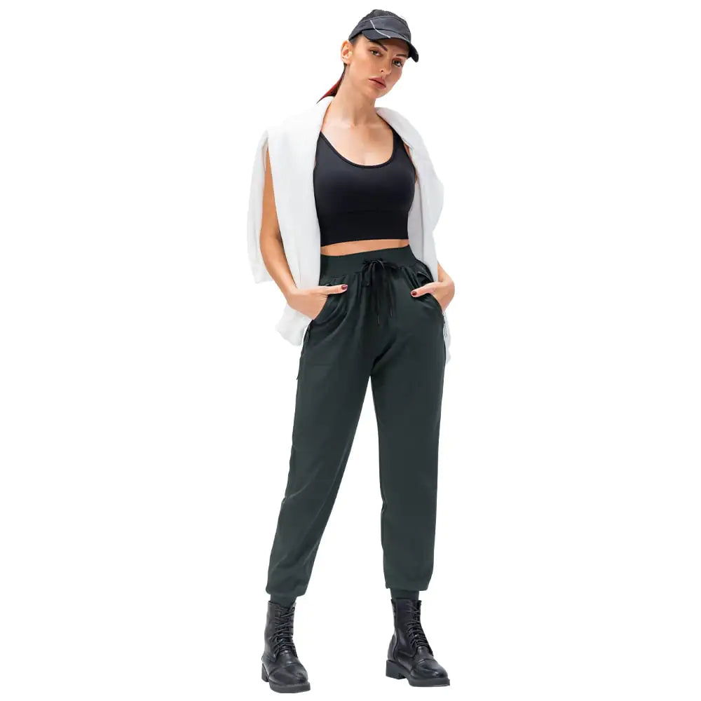 Casual Outdoor Running and Hiking Drawstring Trousers