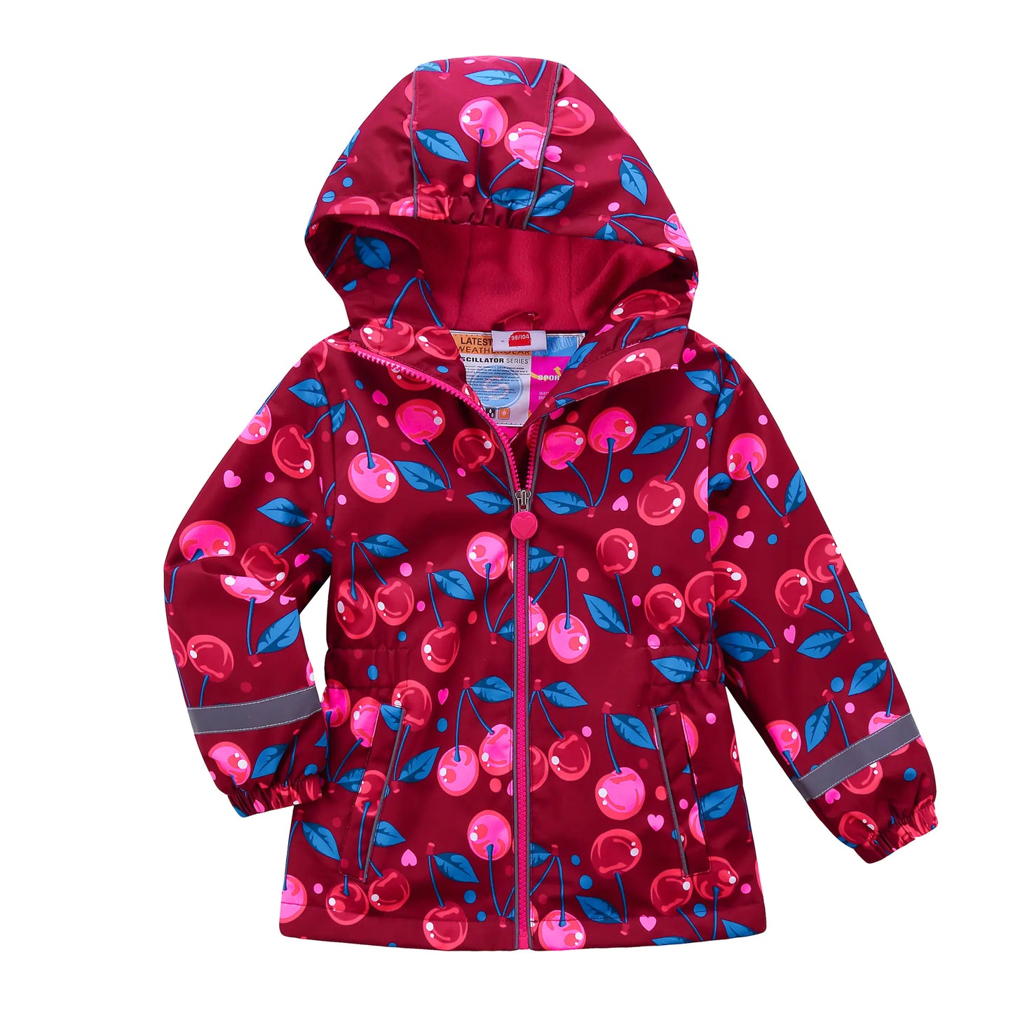 Kids' Outdoor Hiking Jacket - Windproof & Breathable
