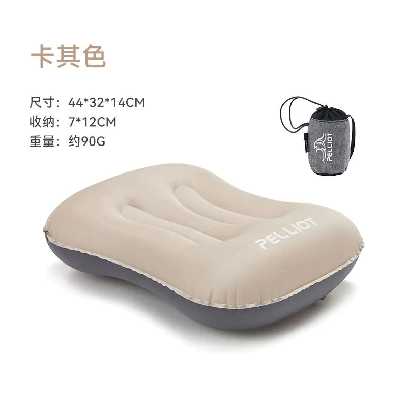 S151 Portable Inflatable Camping Neck Pillow for Travel