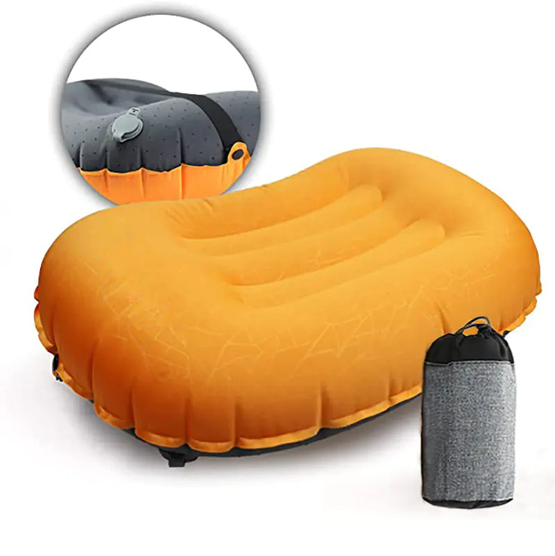 S152 Portable TPU Inflatable Pillow for Travel and Camping