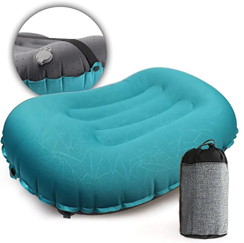 S152 Portable TPU Inflatable Pillow for Travel and Camping