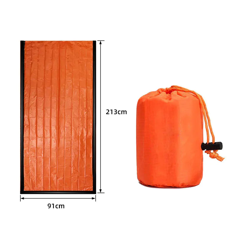 S107 Outdoor Emergency Sleeping Bag with Storage Bag