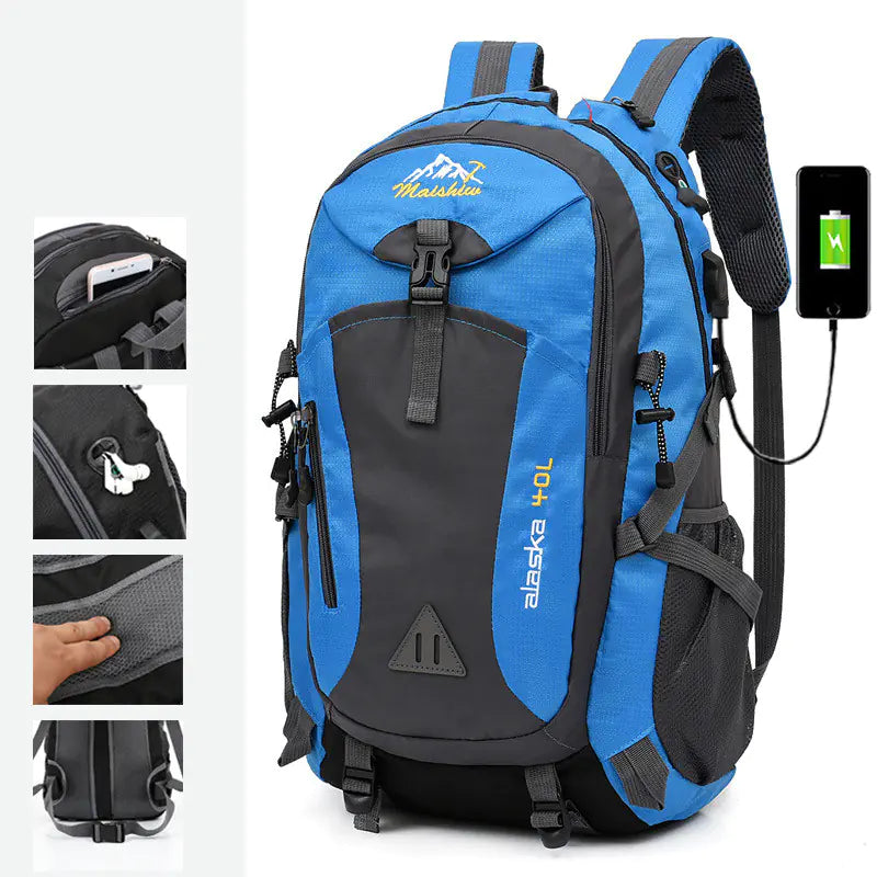 Large-Capacity Lightweight Outdoor Hiking Bag