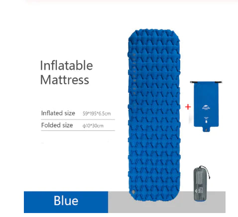 S124 Ultralight Portable Inflatable Camping Sleeping Pad