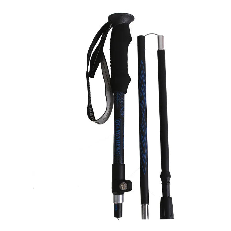 101 Outdoor Folding Five-section Straight Trekking Pole Trekking Pole