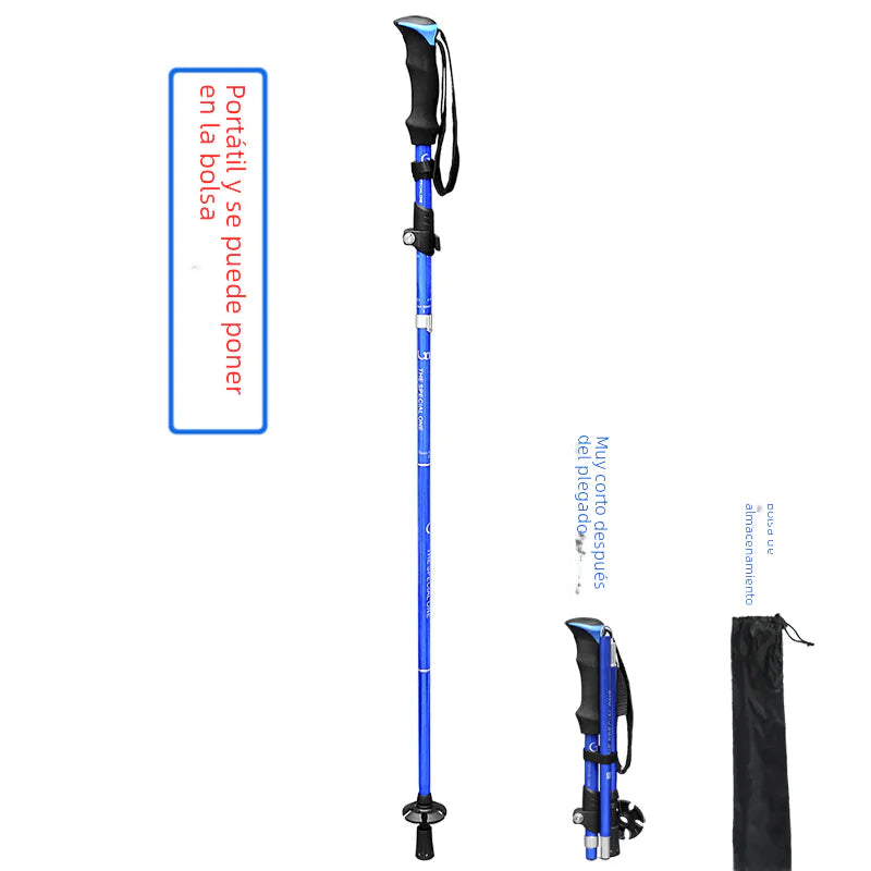 105 New Lightweight Folding Aluminum Trekking Poles