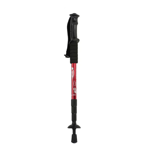 106 Authentic Abuda Four-Section Hiking Poles for Outdoors