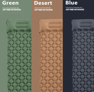 S124 Ultralight Portable Inflatable Camping Sleeping Pad