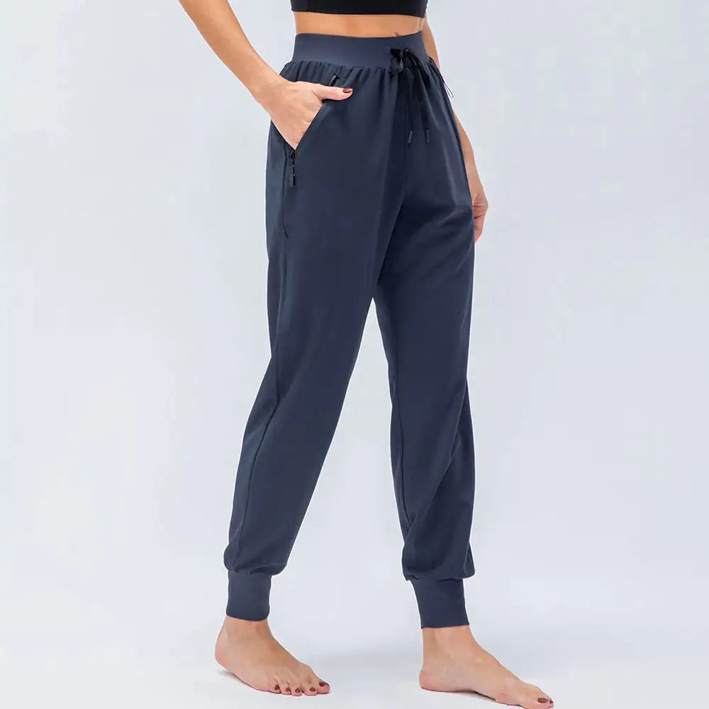Casual Outdoor Running and Hiking Drawstring Trousers